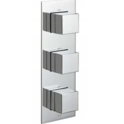 Vado Tablet Notion Vertical 3 Outlet Concealed Thermostatic Shower Valve