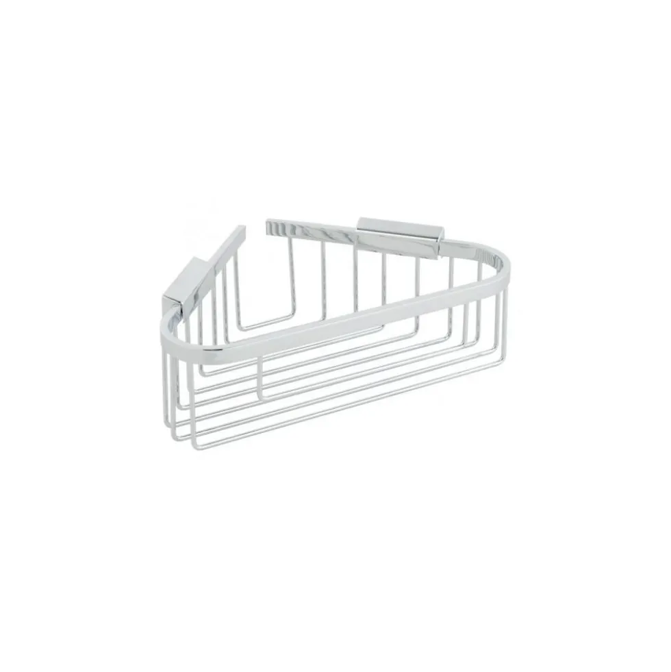 Vado Wall Mounted Large Triangular Corner Basket
