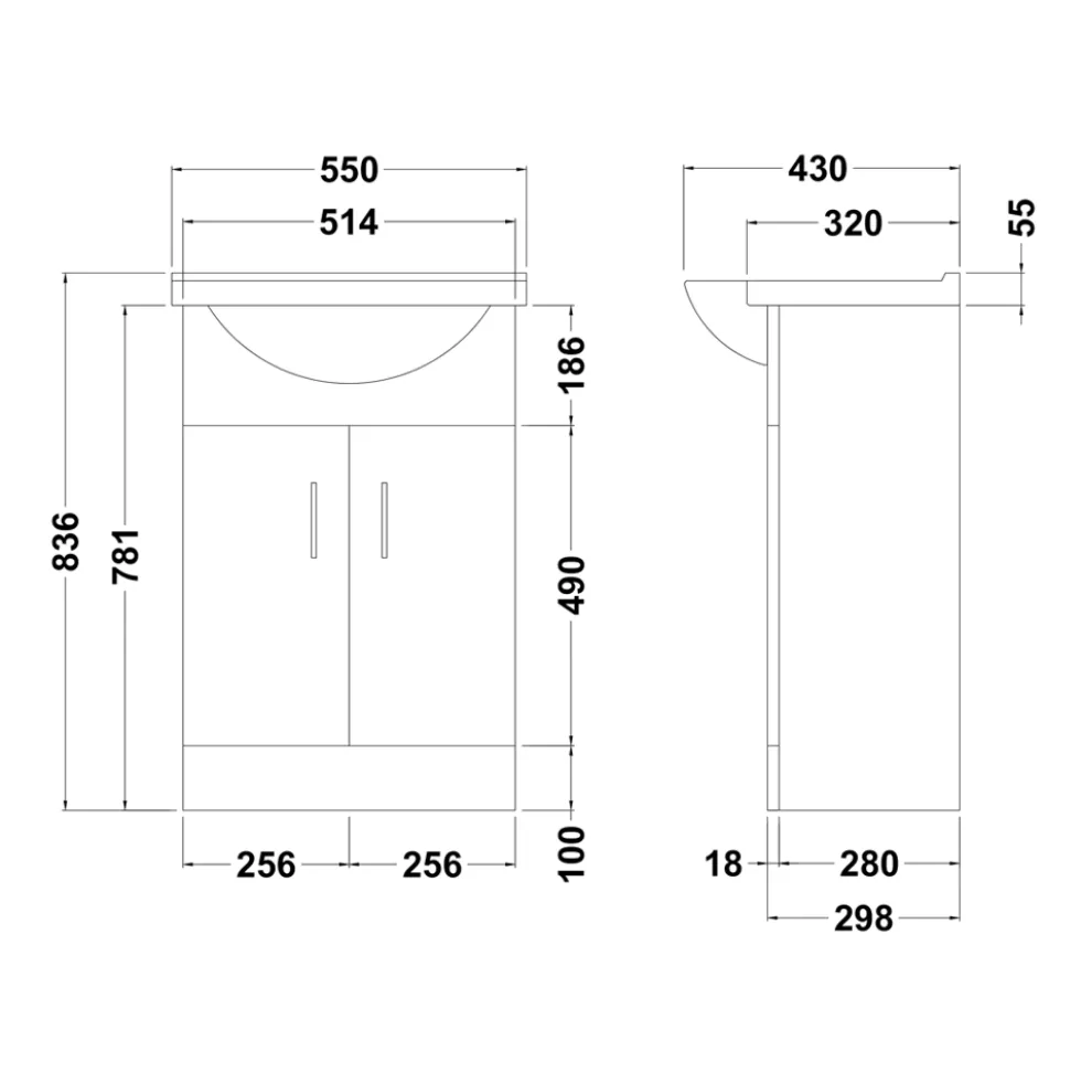 Vellamo Alpine Complete Bathroom Suite with Shower Bath & Rimless Toilet