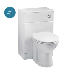 Vellamo Alpine 1250mm 3 Door Furniture Suite with Back to Wall Toilet & Concealed Cistern - Gloss White