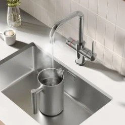 Vellamo Altair 3-in-1 Instant Boiling Water Tap with Boiler & Filter