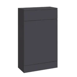 Vellamo Aspire Back to Wall WC Toilet Unit - Matt Grey
