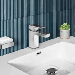 Vellamo Aspire Basin Mixer Tap & Waste
