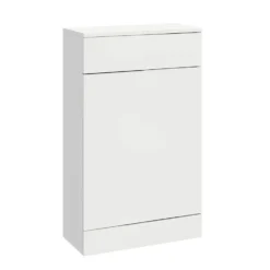 Vellamo Aspire 1100mm 2 Door Combination Basin & Toilet Unit - Gloss White