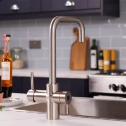 Vellamo Biometric 3-in-1 Fingerprint Instant Boiling Water Tap with WRAS-Approved Boiler & Filter