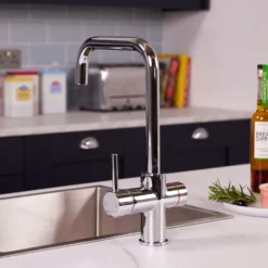 Vellamo Biometric 3-in-1 Fingerprint Instant Boiling Water Tap with WRAS-Approved Boiler & Filter