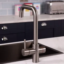 Vellamo Biometric 4-in-1 Fingerprint Instant Boiling Water Tap with WRAS-Approved Boiler & Filter