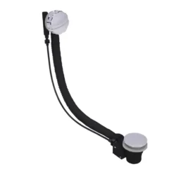 Vellamo Chrome Pop-up Bath Waste with Overflow