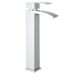 Vellamo City Tall Chrome High Rise Basin Tap
