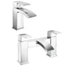 Vellamo City Waterfall Basin Mixer & Bath Filler Value Pack
