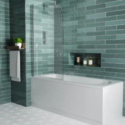 Vellamo Connect Complete Bathroom Suite with Shower Bath