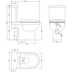 Vellamo Connect Complete Bathroom Suite with Shower Bath