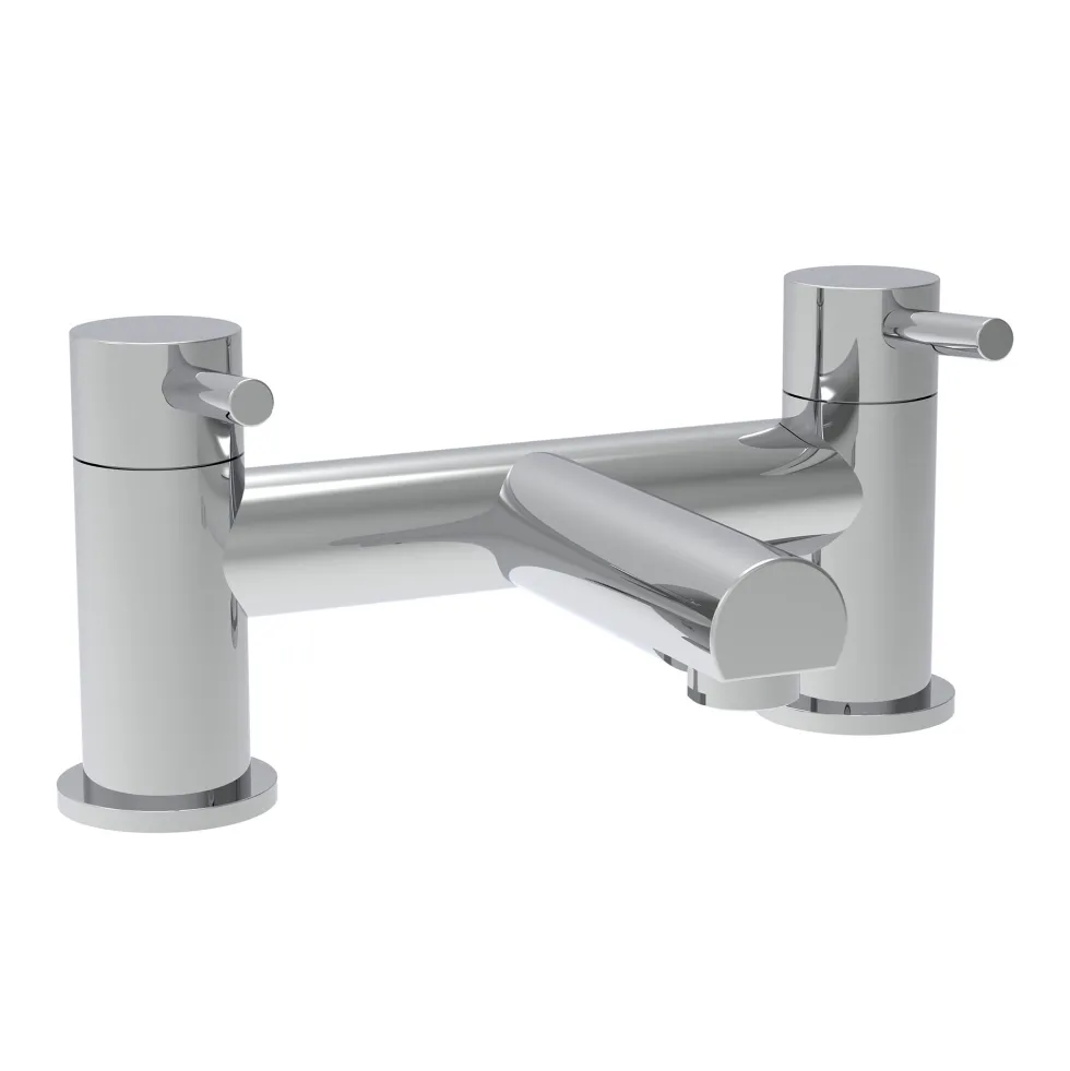 Vellamo Connect Full Bathroom Suite with 1700mm L Shaped Shower Bath