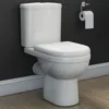 Vellamo Connect Rimless Close Coupled Toilet & Soft Close Seat