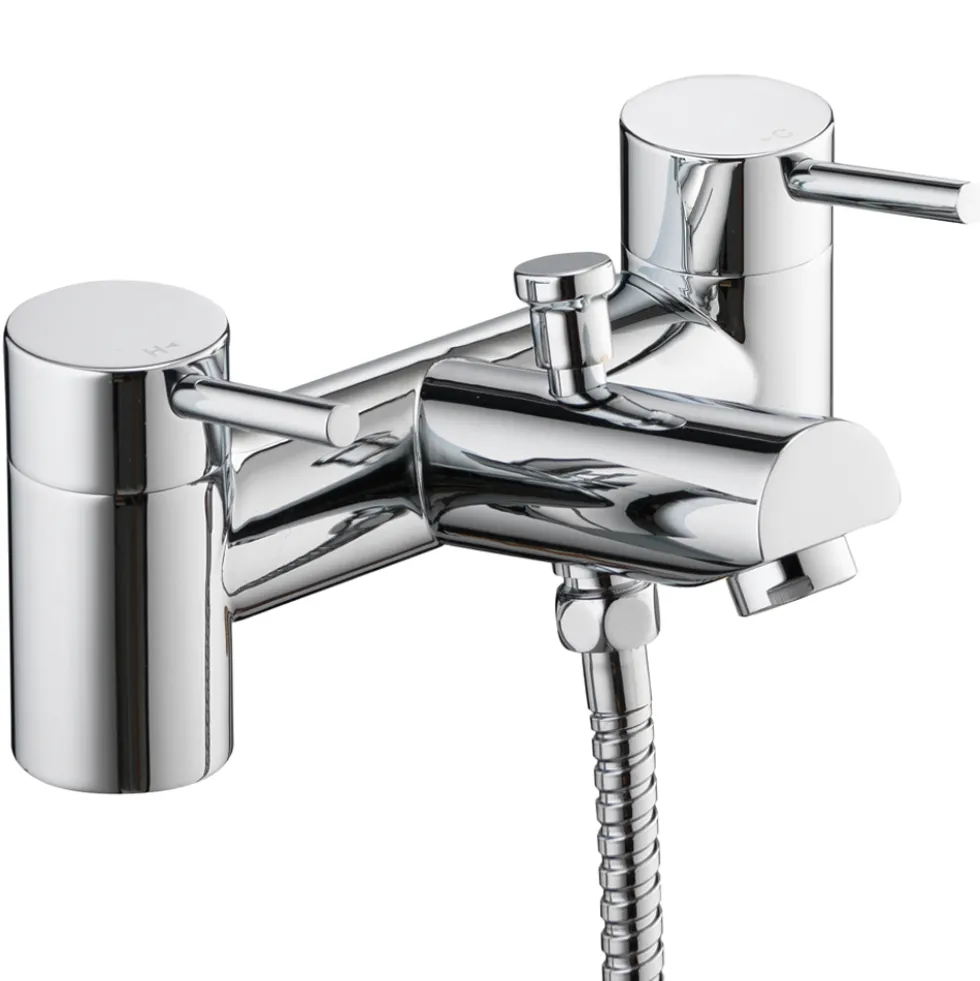 Vellamo Curvo Basin Mixer & Bath Shower Mixer Pack
