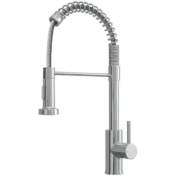 Vellamo Dalston Single Lever Mono Kitchen Mixer Tap with Flexi Spray