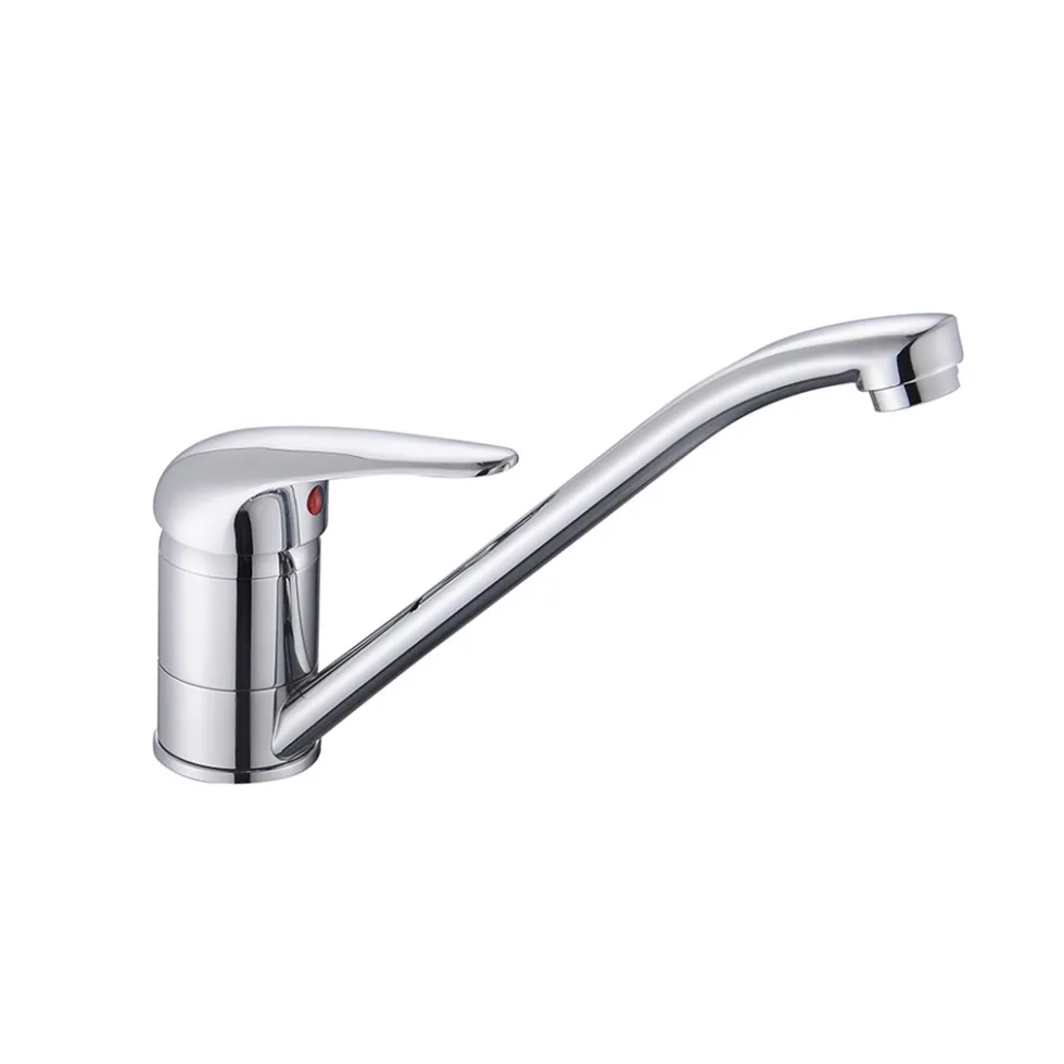 Vellamo Echo Polished Chrome Mono Kitchen Mixer and Complete Filter Kit