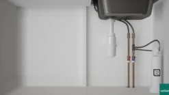 Vellamo Echo Polished Chrome Mono Kitchen Mixer and Complete Filter Kit