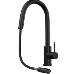 Vellamo Eclipse Concealed Pull Out Spray Single Lever Mono Kitchen Mixer Tap