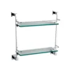 Vellamo Forte Double Glass Shelf
