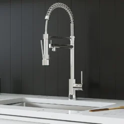 Vellamo Hanbury Professional Kitchen Pullout Spray Tap