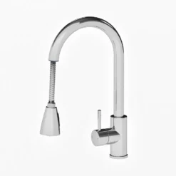 Vellamo Inspire Pullout Spray Kitchen Sink Mixer Tap - Chrome