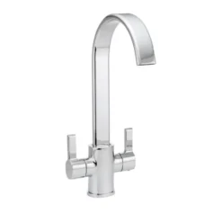 Vellamo Jolly Kitchen Sink Mixer Tap - Chrome