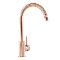 Vellamo Kara Single Lever Mono Kitchen Mixer - Brushed Copper