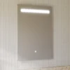 Vellamo LED Illuminated Bathroom Mirror with Demister Pad & Shaver Socket - 500 x 700mm