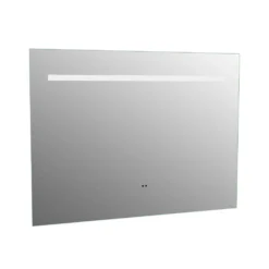 Vellamo LED Illuminated Bathroom Mirror with Demister Pad & Shaver Socket - 600 x 800mm