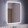 Vellamo LED Illuminated Universal Bathroom Mirror with Demister Pad - 600mm x 800mm