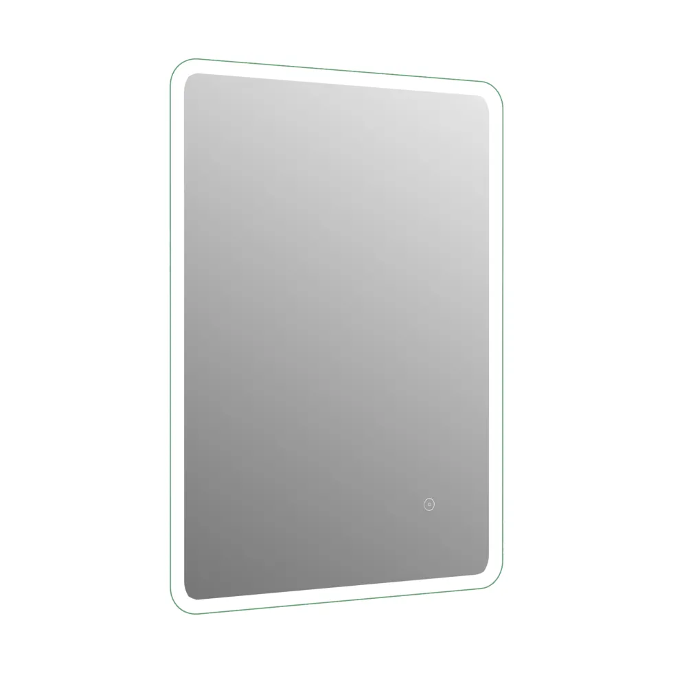 Vellamo LED Illuminated Universal Bathroom Mirror with Demister Pad - 600mm x 800mm