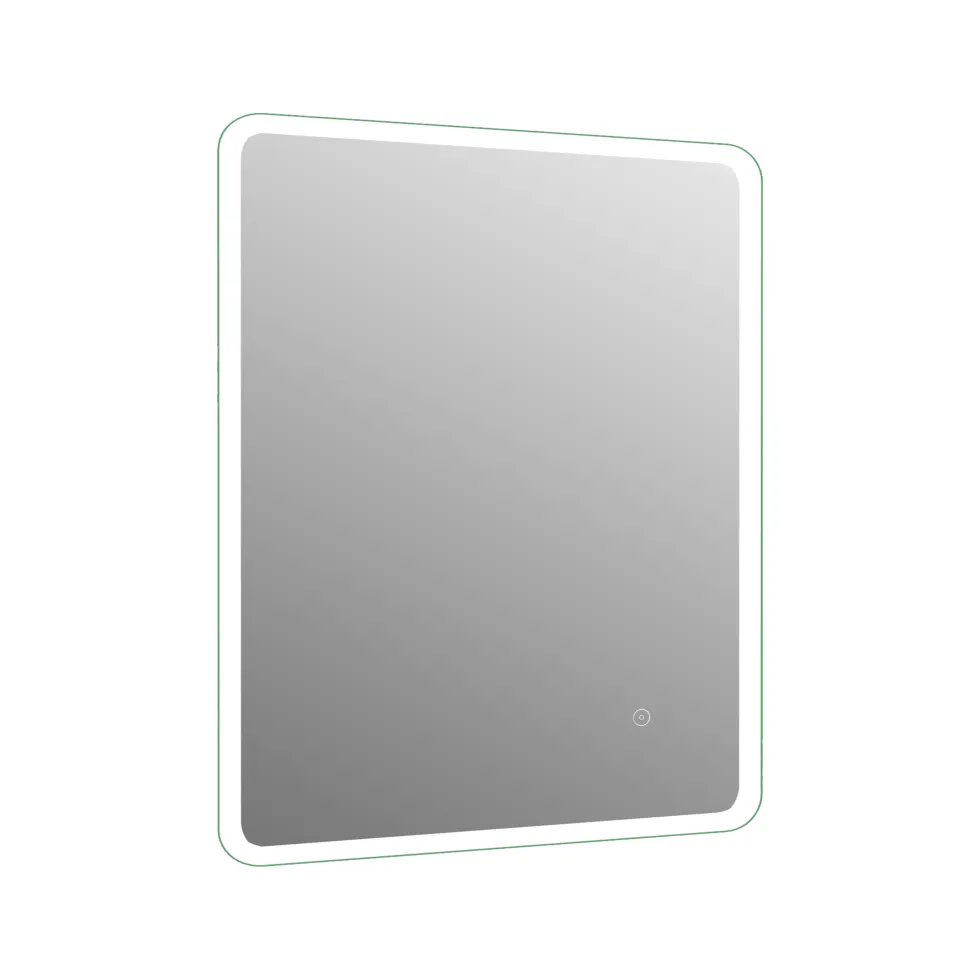 Vellamo LED Illuminated Universal Bathroom Mirror with Demister Pad - 500 x 700mm