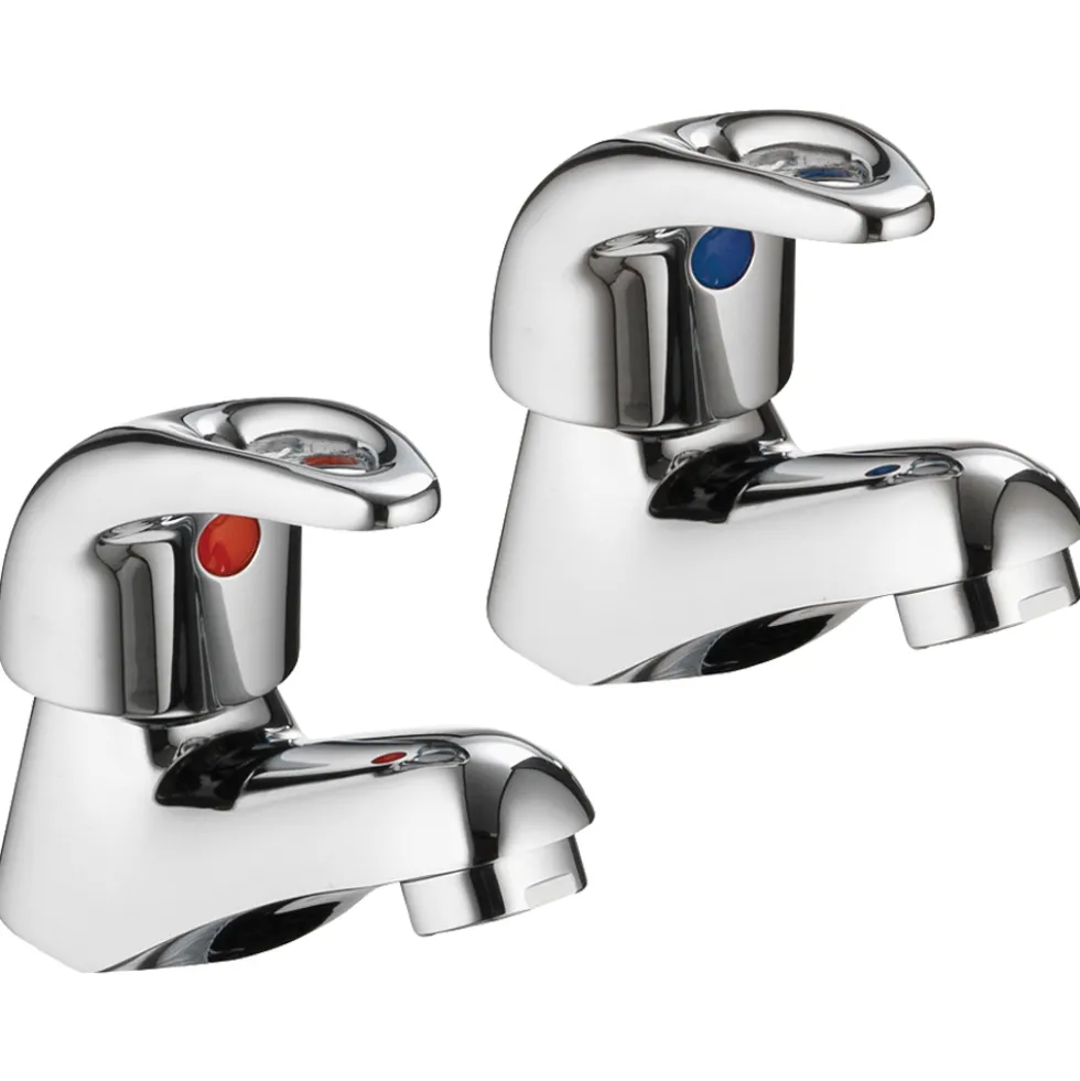 Vellamo Loop Basin Pillar Taps