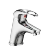 Vellamo Loop Small Basin Mixer with Clicker Waste