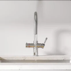 Vellamo Luna 4-in-1 Pull Out Instant Boiling Water Tap with Boiler & Filter