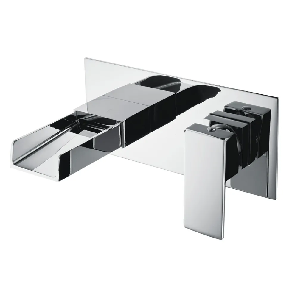 Vellamo Maya Wall Mounted Basin Mixer