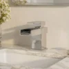 Vellamo Maya Waterfall Basin Mixer with Clicker Waste