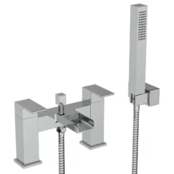 Vellamo Maya Waterfall Bath Shower Mixer with Shower Kit