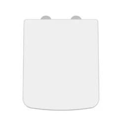 Vellamo Modern Square Soft Close Toilet Seat With Quick Release Hinges - Top Fix