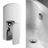 Vellamo Panache Bath Overflow Filler with Concealed Valve