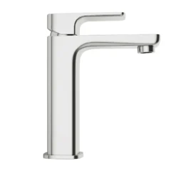 Vellamo Panache Medium Basin Mixer with Clicker Waste