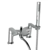 Vellamo Poise Bath Shower Mixer with Shower Kit - Chrome