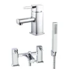 Vellamo Quadro Basin Mixer & Bath Shower Mixer Value Pack