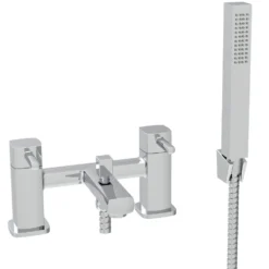 Vellamo Quadro Bath Shower Mixer with Shower Attachment