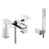 Vellamo Relate Waterfall Bath Shower Mixer with Shower Kit