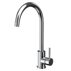 Vellamo Revolve Single Lever Mono Kitchen Mixer - Polished Chrome