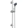 Vellamo Round Shower Riser Rail Kit - Chrome