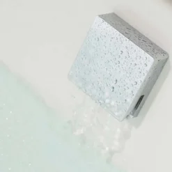 Vellamo Square Bath Overflow Filler with Clicker Waste