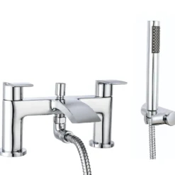 Vellamo Swift Chrome Bath Shower Mixer & Kit